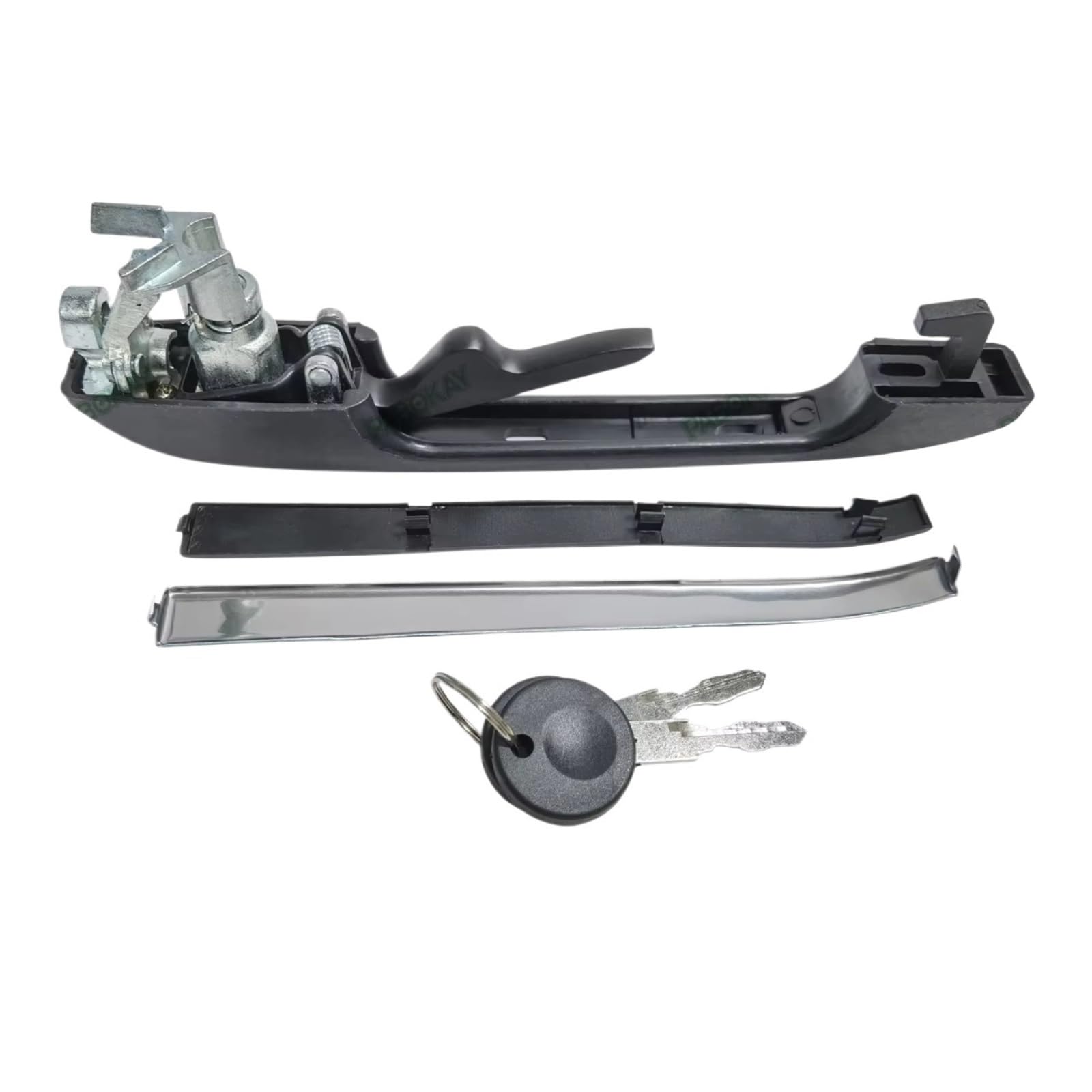 DZWDY Exterior Door Handles Compatible with Vw for Jetta 1980 1981 1982 1983 1984 191837205 Car Left Front Door Handle Replacement Accessories