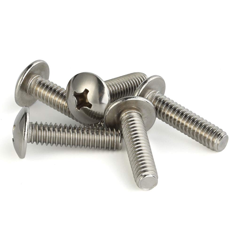 50 tornillos métricos M6-1.0 X 0.630 in Phillip Pan Head 50 tornillos métricos M6-1.0 X 0.630 in Phillip Pan Head