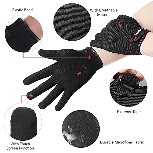 Generic Luvas de Equitação Profissional Equestre Equitação Luvas Para Mulheres Dos Homens