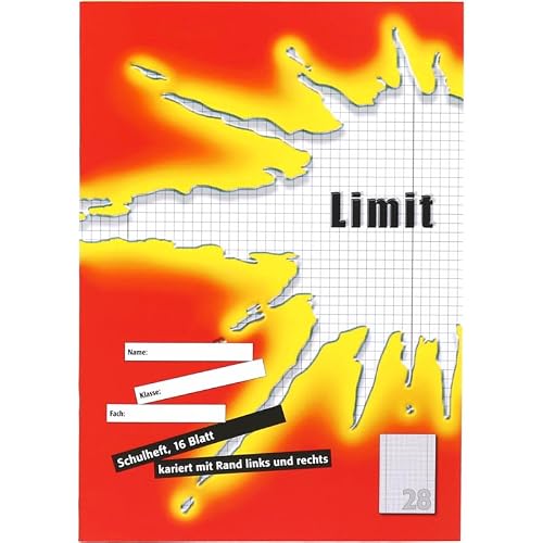 LANDRÉ 100050513 LandR Exercise Book DIN A4, Lineatur 2/liniert 32 Blatt