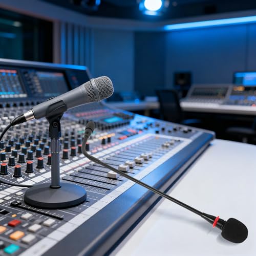 Flexible de 42 cm pour microphone de bureau résolvant les problèmes de stabilité - 5