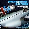 KOYOSO LED H11 Lampadine CANBUS: Nessun Errore Kit Lampade Fari 36000LM 200W Super Luminoso H8/H9 Luci - 6500K Bianco Freddo LED Abbagliante e Anabbagliante Sostituzione per 12V Auto