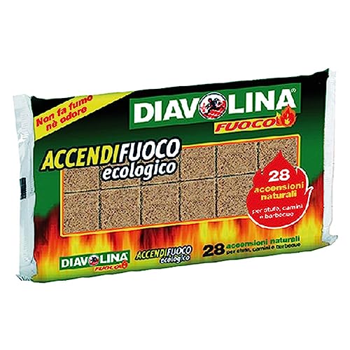 CF DIAVOLINA 'ACCENDIFUOCO ECOLOGICA' 28 cubi - art. 15312