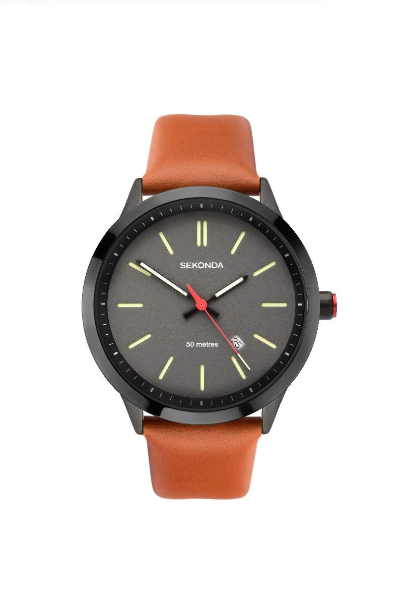 Sekonda Orologio Casual 1828, Grigio, Militare