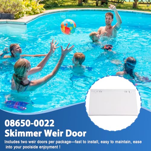 2 pack puerta skimmer para piscina modelo 08650-0022 miniatura 7