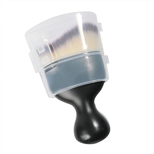 Vista 45 de Cepillo para detalles del interior del automóvil, cepillo de limpieza de cerdas suaves, cepillo para detallar el automóvil, herramienta de limpieza