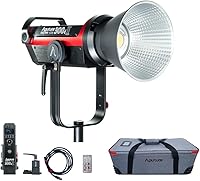 Aputure 300D Mark II LED Video Light - 55,000lux@0.5M CRI97+ TLCI97+ 5500K Sidus Link App V-Mount Control w/ Bag