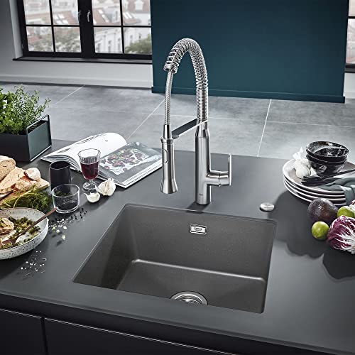 Grohe K7 Medium Semi-Pro Single-Handle Standard Kitchen Faucet #TOP5