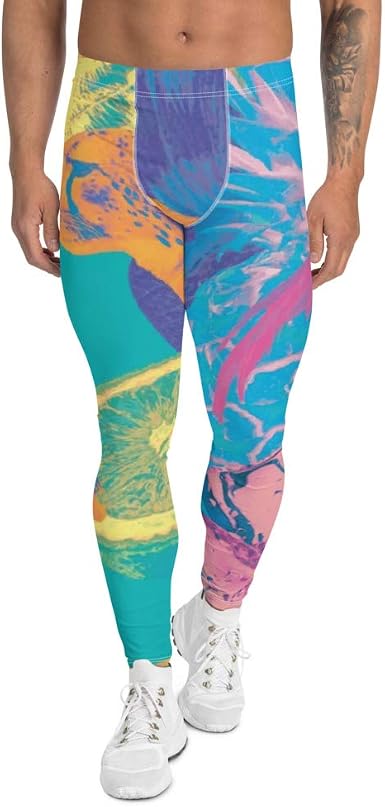 Men's Leggings Workout Gym Pants Track 