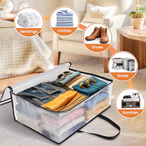 TasticTotes Clear Plastic Storage Bags