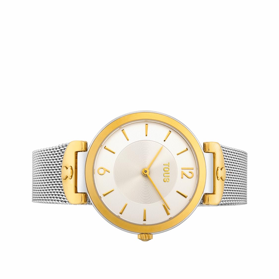 TOUS Watches s-Mesh Reloj para Mujer Analógico de Cuarzo con Brazalete de Acero Inoxidable 200350500