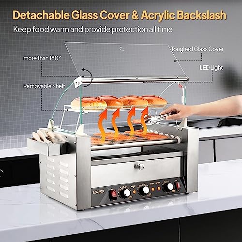 Commercial Hot Dog Roller Grill