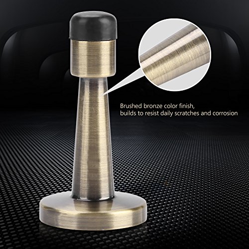 Zinc Alloy, Rubber Door Holder Stopper Magnetic, Wall Floor Mounted Magnetic Door Catch Door Holder - Image 3