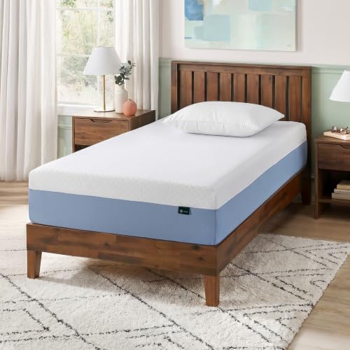 Image of Zinus 10 Inch Twin Cooling Essential Memory Foam Mattress [NewVersion], Fiberglass Free, Medium Feel, Breathable Cooling Layers, Certified Safe Materials