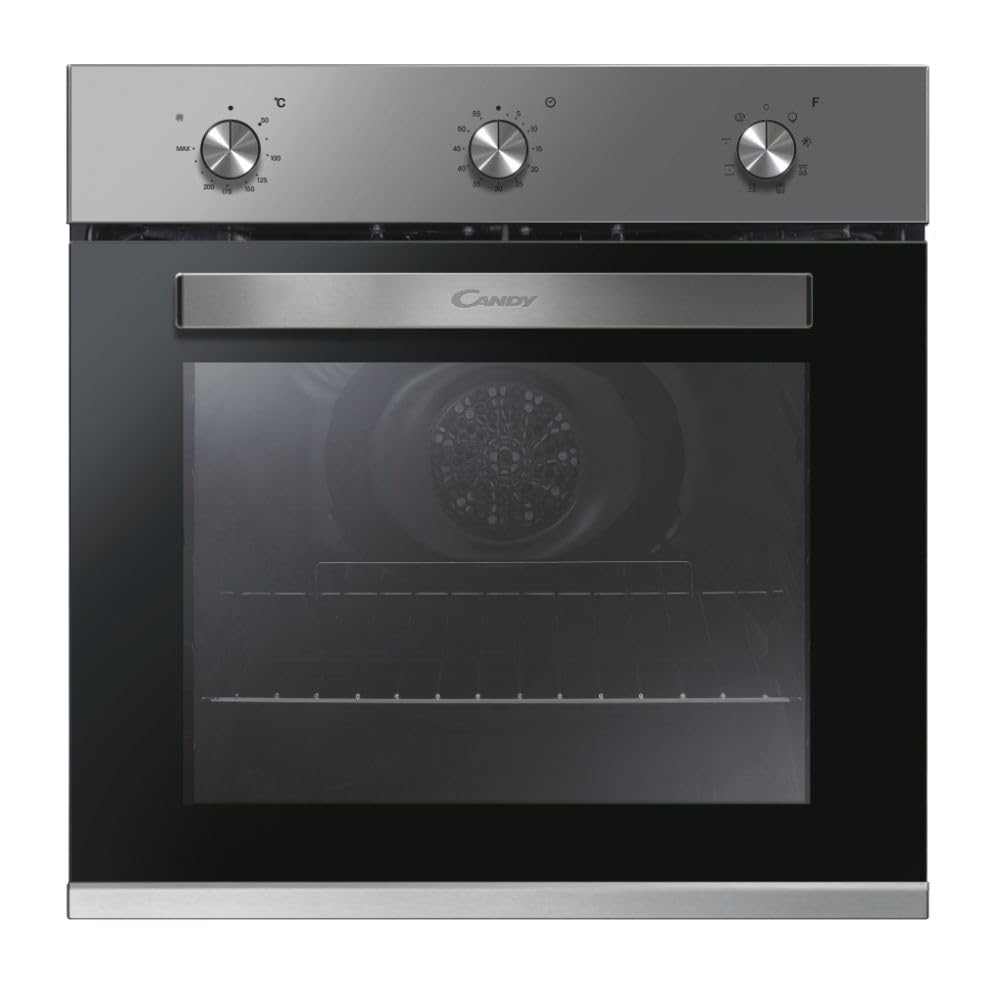 Candy FCDIE206X - Forno elettrico multifunzione, 65 litri, Inox, Classe energetica A+