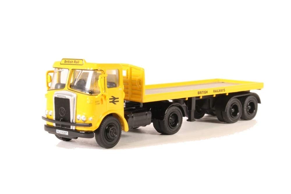 Oxford Diecast 1:76 Atkinson Borderer Flatbed Trailer British Rail Collectable model 76ATK003