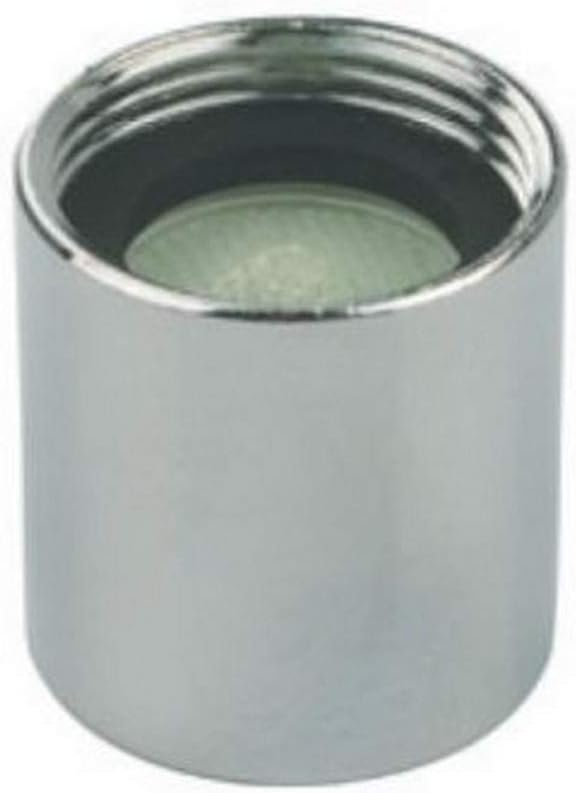 Neoperl 11 3970 5 Economy Flow PCA Perlator HC Female Aerator, Tom Thumb, 1.5 GPM, Honeycomb, Laminar, Green/Clear Dome, M16 x 1 Threads, Chrome Finish