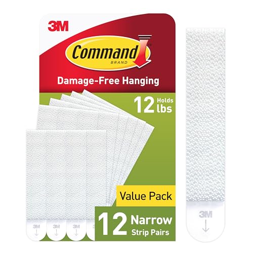 Command PH207-12NA accroche cadre adhésif blanc repositionnable sans vis - 2