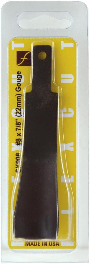 Flexcut SK Blades, Interchangeable #8 Sweep, Razor Sharp Spring Steel ...