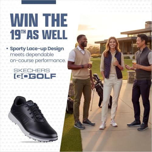 Image of Skechers Men's Tempo Waterproof Golf Shoes