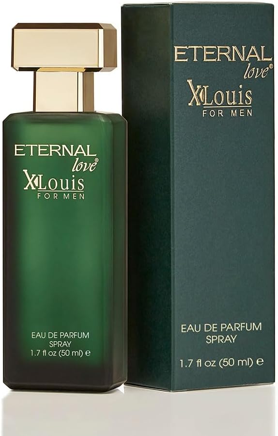XLouis Eau De Parfum Men | Long-Lasting | Bright & Uplifting Start | Travel-Friendly Grooming Essential | Citrus & Woody Fragrance | All-Day Freshness | 50ml