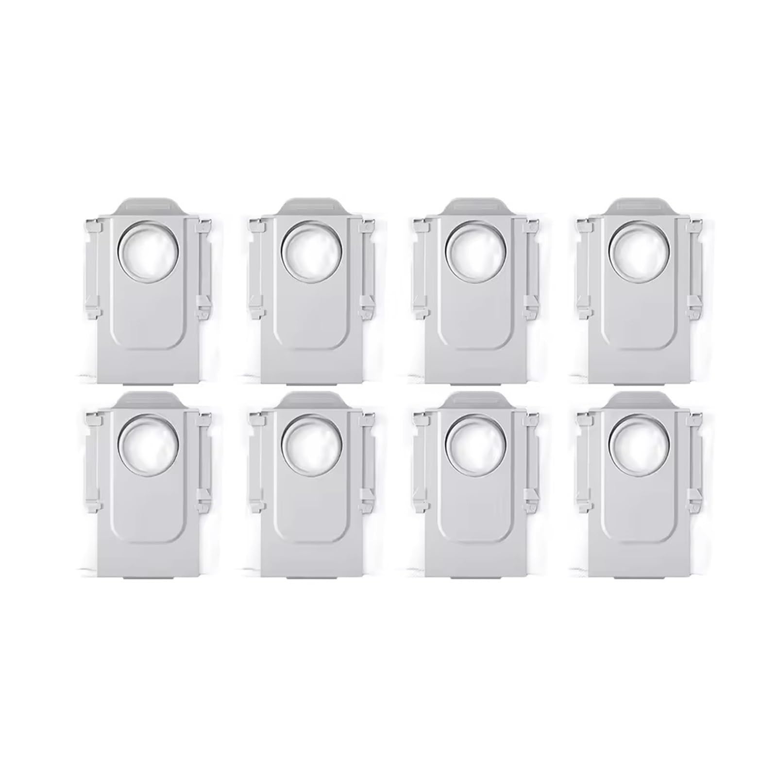 Sacs à poussière compatibles Roborock Qrevo Edge : lot de 8 pièces