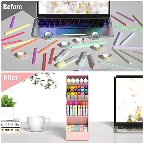 Porte-stylos pour bureau école grande capacité avec 5 compartiments - 5