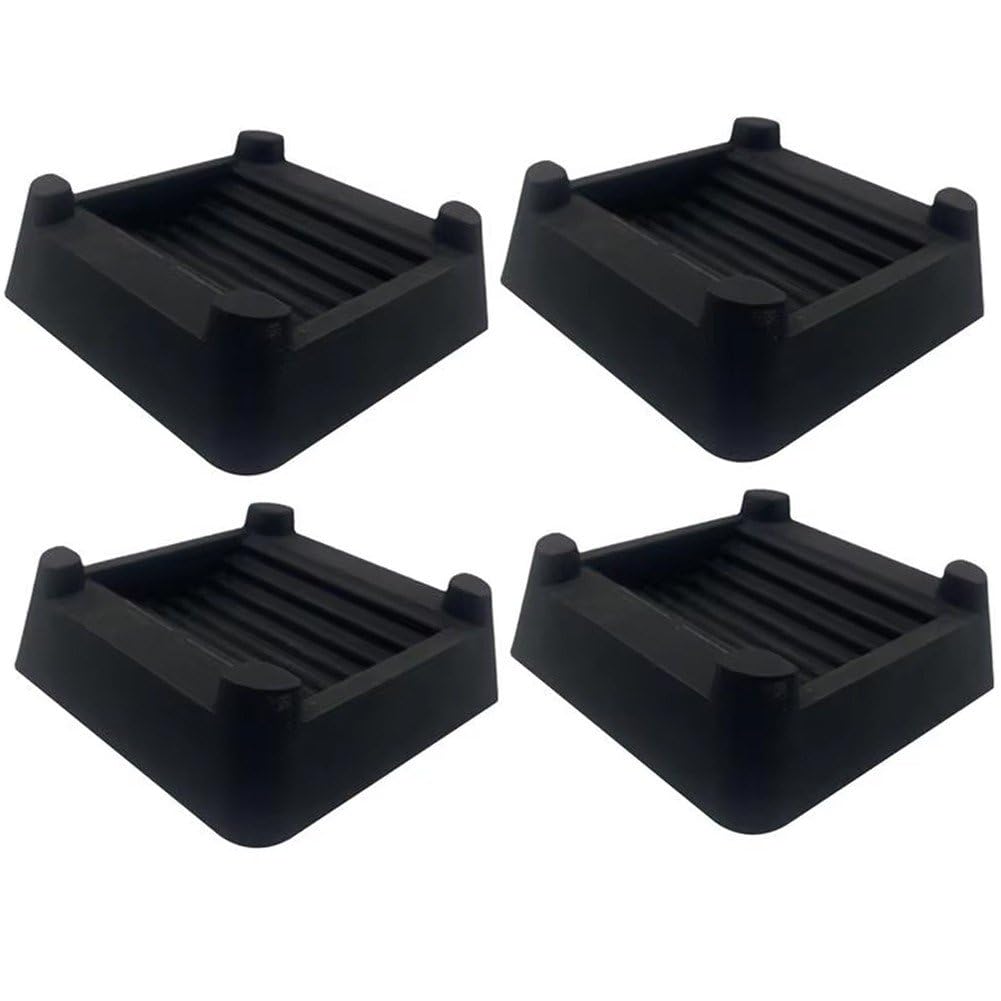 Grill Leveling Kit 4pcs Leveling Shims Kit Stackable Grill Leveling Pads Griddle Leg Accessories for Camping Picnic Barbecue Outdoor