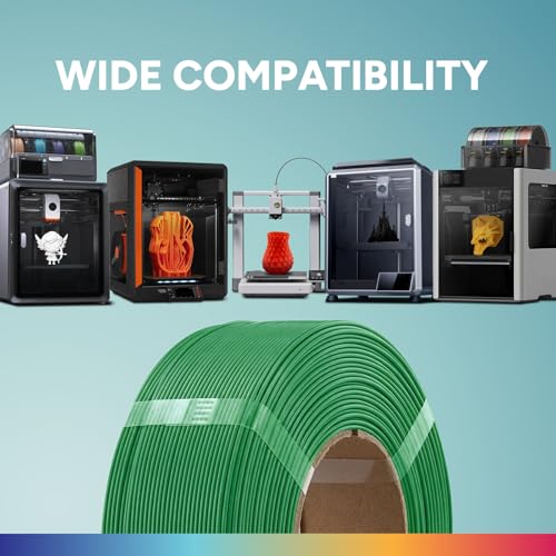 Image of OVERTURE High Speed Refill PLA 1.75mm Filament, 1kg Green