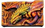 Dragon Silicone Mold SOAP Wax Plaster Resin Clay Monster, Crafting Tool