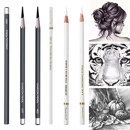 Carboncillo para Dibujo Blanco Marca Helweet