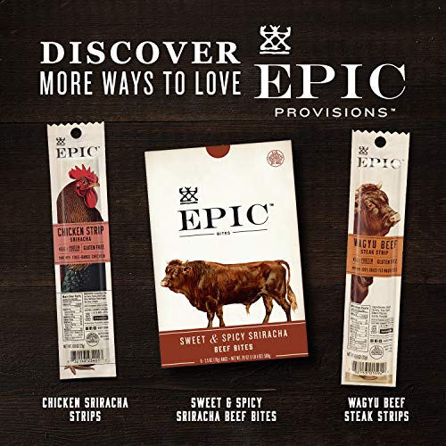 Epic Beef Jalapeno Protein Bar, Keto Consumer Friendly, 12 Ct #TOP5
