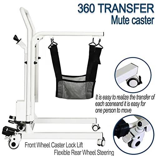 image for Hurchen Electric Patient Lift Transfer Chair, Electric Patient Lift Tr