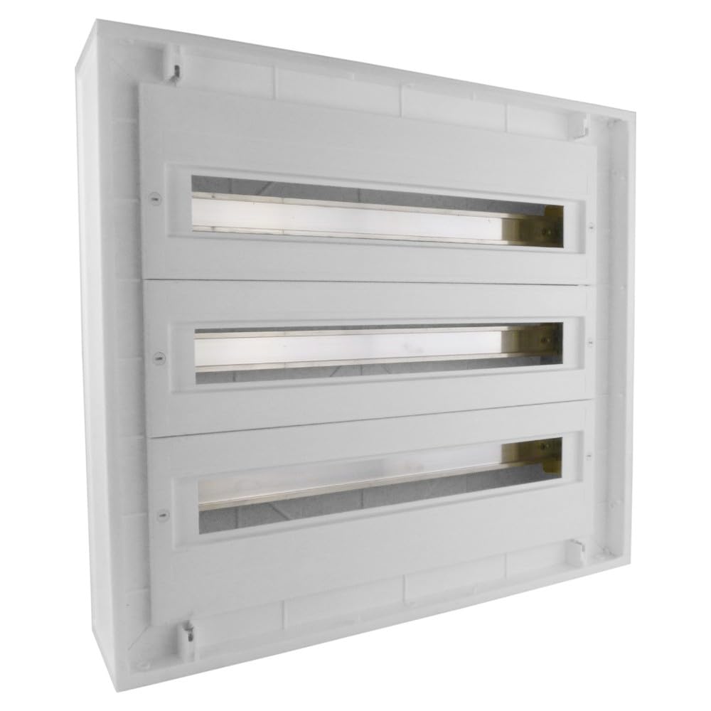 Boîtier de distribution IP54 DARP-72 3 x 24 - Encastré - Pour porte en aluminium - 9.324 E-P 6750