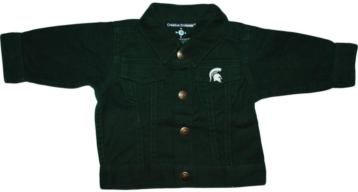 Creative Knitwear Michigan State University Denim Jacket