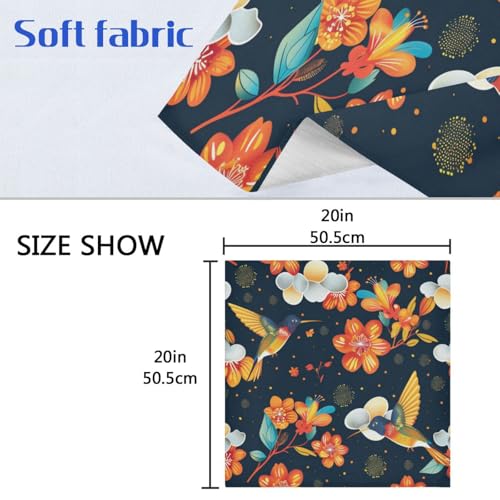 Servilletas de Tela Multicolor Set x6 20x20 in miniatura 6