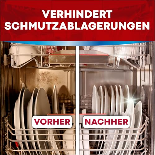 Somat 5in1 Maschinenreiniger (12 Spülgänge), Anti-Kalk Spülmaschinenreiniger für monatlichen Gebrauch, Reinigungs-Tabs für die Spülmaschine für längere Lebensdauer, ohne extra Spülgang 4