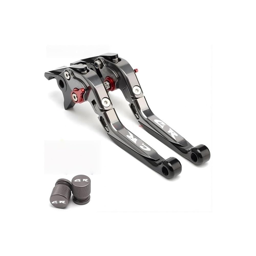 Zdgxfhsrh Titanium Motorcycle Brake Clutch Levers For Cbr125r 2004-2016 Motorcycle Cnc Adjustable Brake Clutch Levers(Titanium)