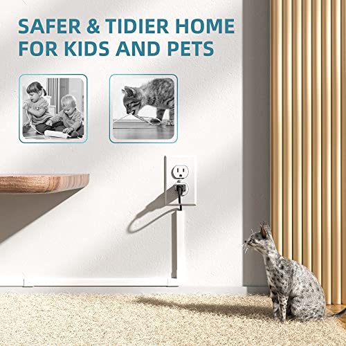 Delamu-157in-Cord-Hider-Cord-Cover-Wall-Cable-Management-Paintable-Wire-Cover-for-Cords-Cable-Hider-Raceway-Kit-Cable-Cover-Concealer-Wire-Hiders-for-TV-on-Wall-10-X-L157-W118-H06in-White