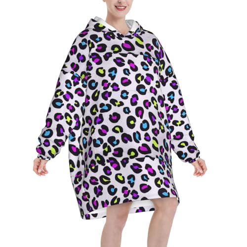 Sweat à capuche couverture en flanelle violette, cadeau idéal - 2