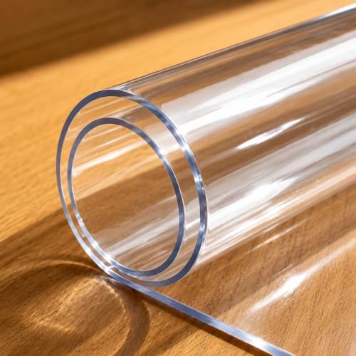 Image of Qlarity Covers 3mm UltraMax Shield Table Protector, 52 x 38 Inch, Clear