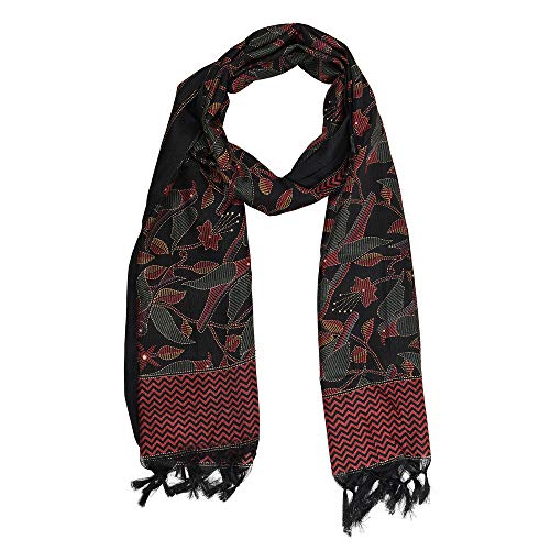 Traditions Bazaar Women's Printed Art Silk Dupatta