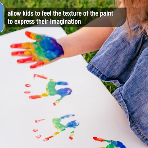 image for Mr. Pen- Finger Paint Paper for Kids, 11 x 14 inches, 22 Sheets, Art P