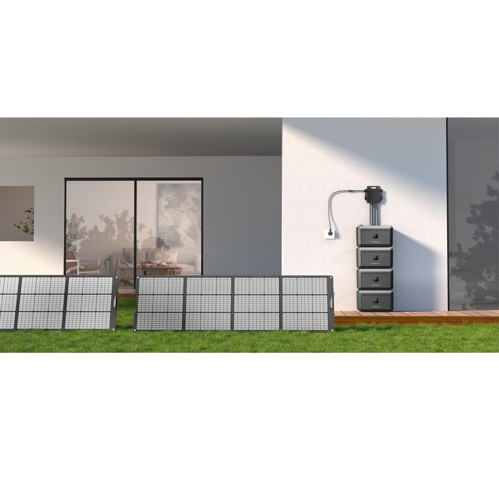 Growatt NOAH 2000 Balkon Solar Speicher 2KW für Balkonkraftwerk, 2000W Solarspeicher für PV Anlagen