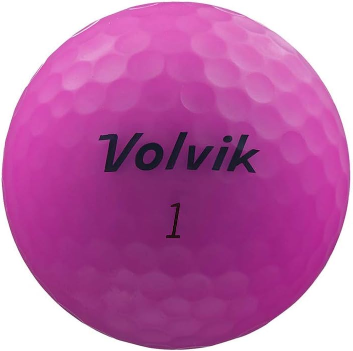 Volvik Vivid Golf Balls - Matte Purple