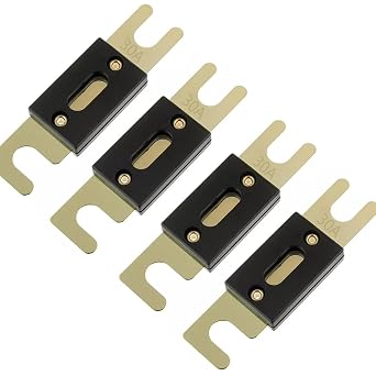 30 Amp ANL Blade Fuse 4Pcs for Car Audio and Video System (30A ANL Fuse)