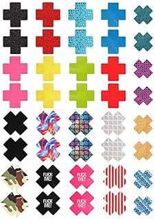20 pairs Nipple Covers Nippleless Covers Self Adhensive Nipple Covers Disposable Pasties Lingerie