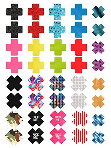20 pairs Nipple Covers Nippleless Covers Self Adhensive Nipple Covers Disposable Pasties Lingerie