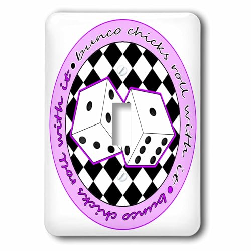 Interrupteur simple 3dRose Bunco Chicks pour rénover une prise murale