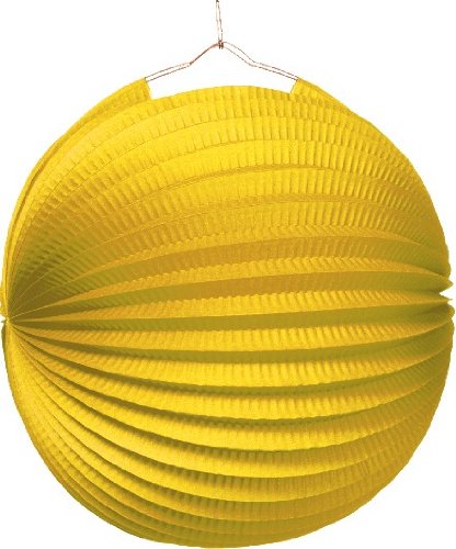 Preisvergleich Produktbild Lampion Ballon - Ø 25 cm, gelb